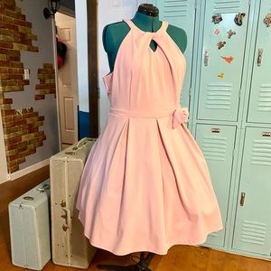 Lindy Bop Pink Halter Style Dress